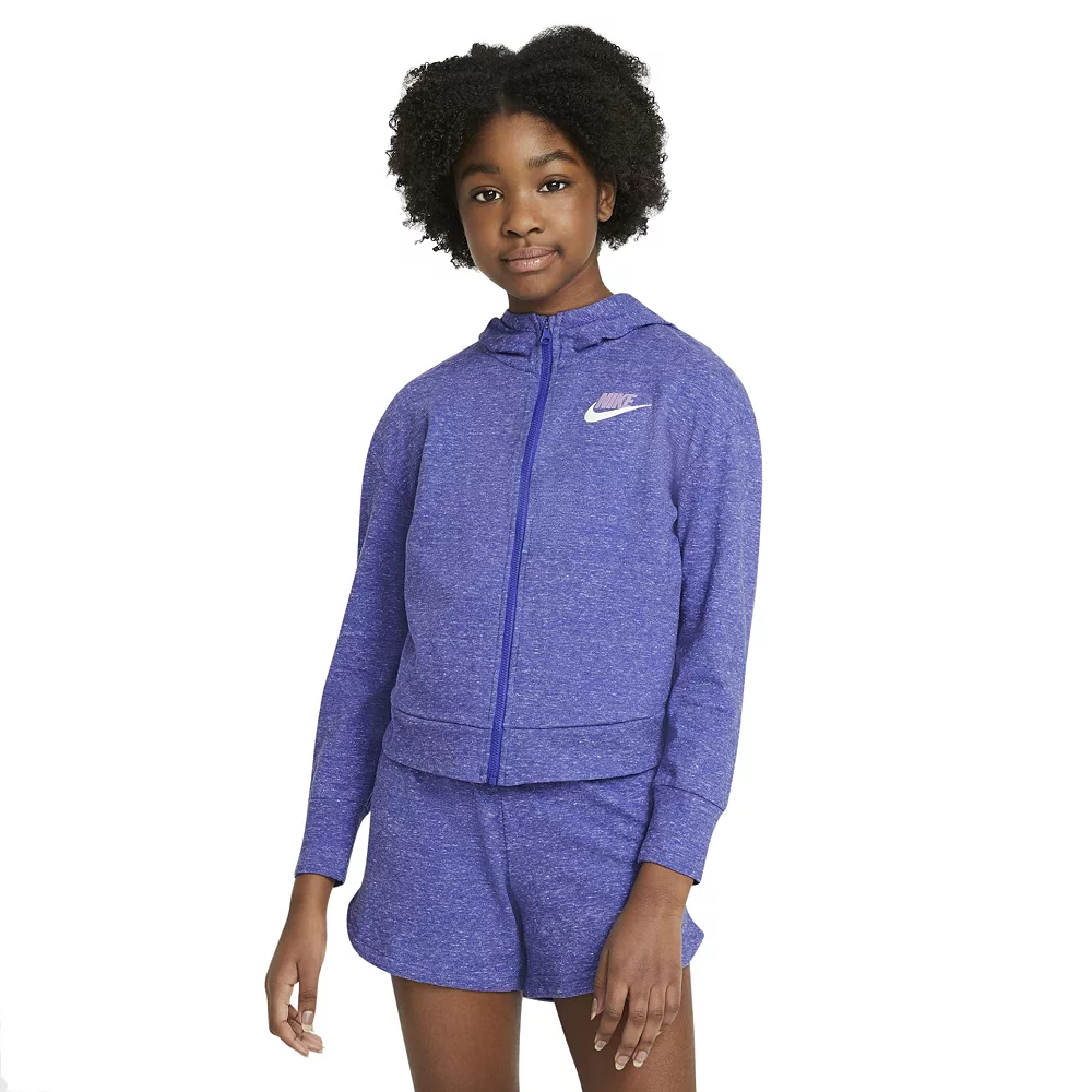 Girls 7-16 Nike Full-Zip Hoodie - Image 3