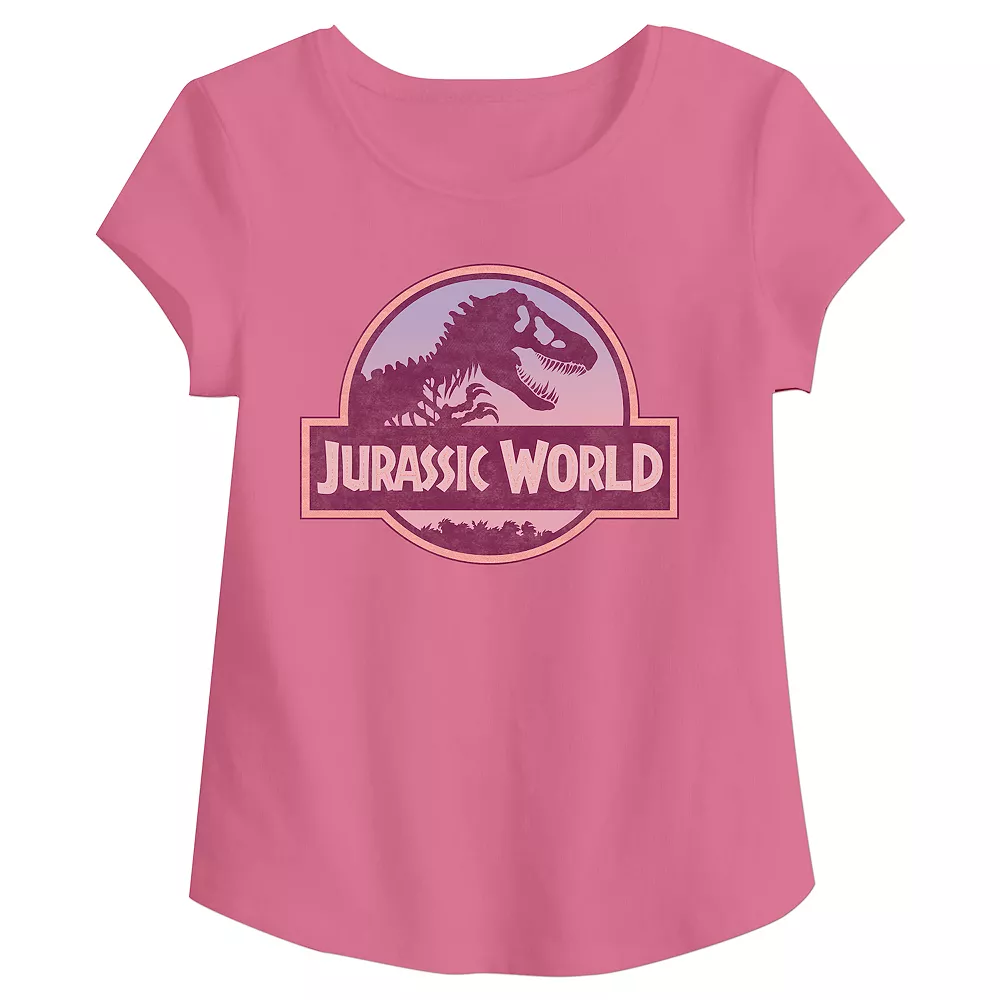 Girls 4-12 Jumping Beans® Jurassic World Sparkle Logo Graphic Tee