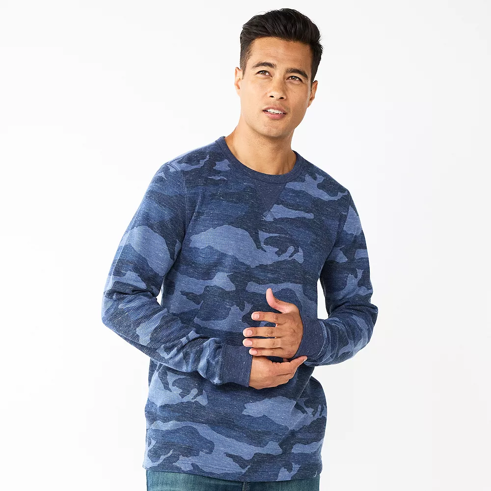 Men's Sonoma Goods For Life® Graphic Thermal Crew - Image 6
