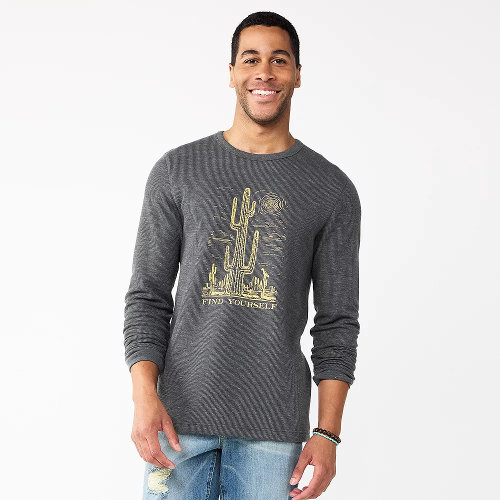Men's Sonoma Goods For Life® Graphic Thermal Crew