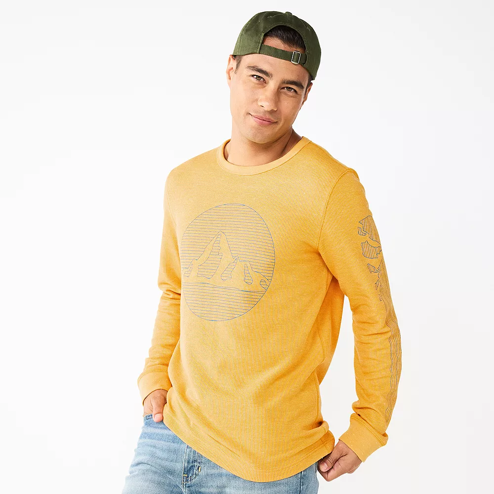 Men's Sonoma Goods For Life® Graphic Thermal Crew - Image 5