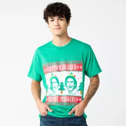 Men's Holiday Character Tees