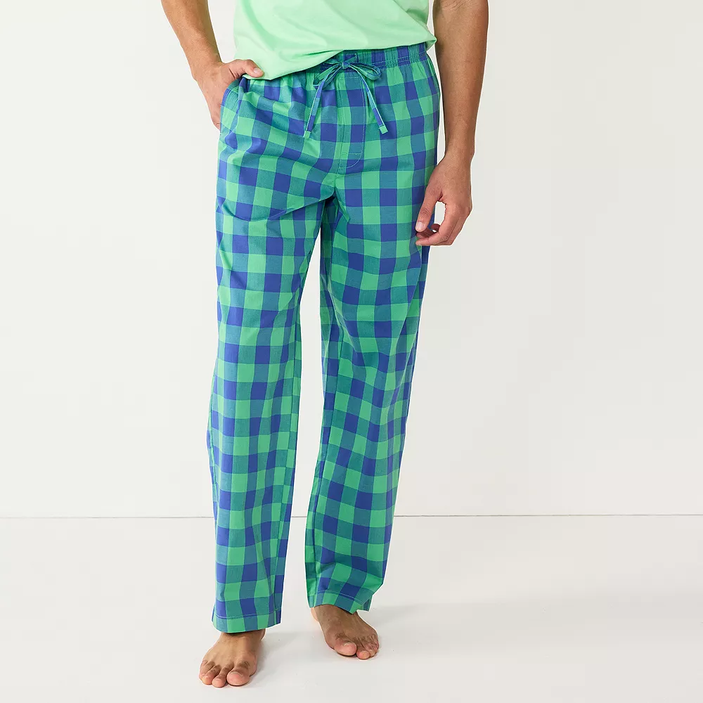 Men's Sonoma Goods For Life® Brushed Poplin Print Pajama Pants